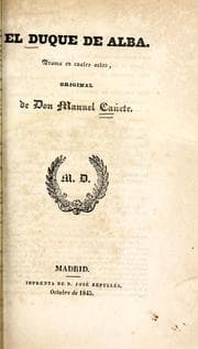 Tapa de El duque de Alba