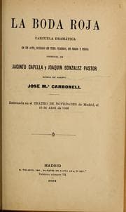 Tapa de La boda roja