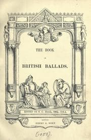 Tapa de The book of British ballads