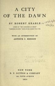 Tapa de A city of the dawn