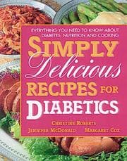 Tapa de Simply delicious recipes for diabetics