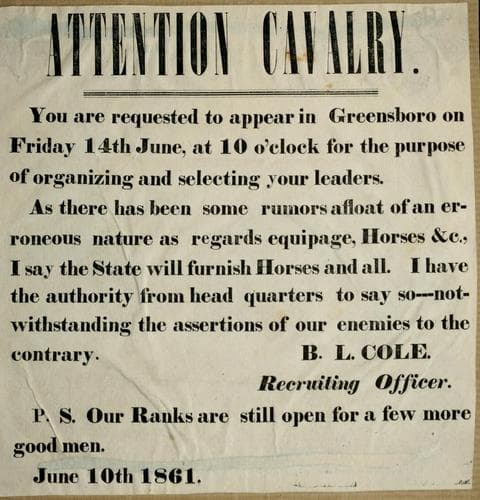 Tapa de Attention cavalry