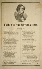 Tapa de Hark! o'er the Southern hills