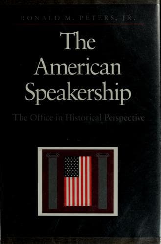 Tapa de The American speakership