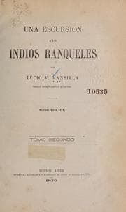 Tapa de Una excursión a los indios ranqueles