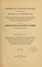 Tapa de Prophecies of Revelation and Daniel developed in the history of Christendom...