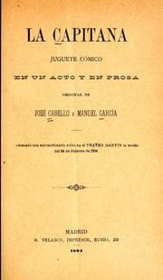 Tapa de La capitana