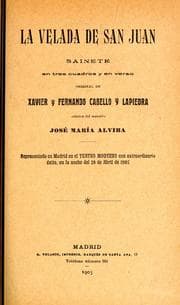 Tapa de La velada de San Juan