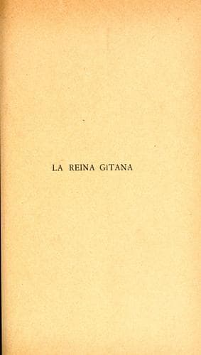 Tapa de La reina gitana