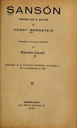 Tapa de Sansón