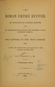 Tapa de The Roman empire revived...