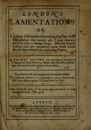 Tapa de London's lamentations