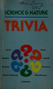 Tapa de Science & nature trivia