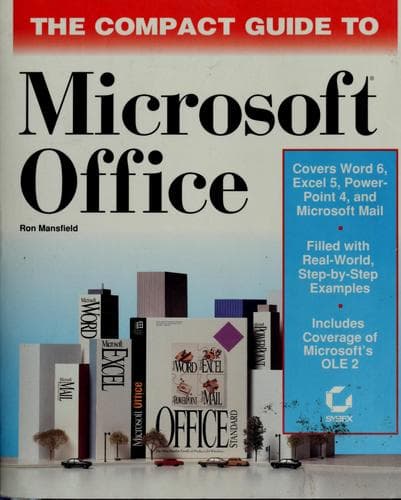 Tapa de The compact guide to Microsoft Office