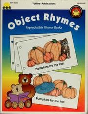 Tapa de Object rhymes