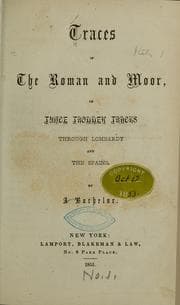 Tapa de Traces of the Roman and Moor
