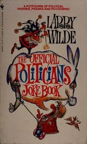 Tapa de The official politicians joke book