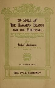 Tapa de The spell of the Hawaiian Islands and the Philippines