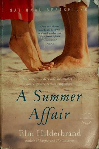 Tapa de A summer affair