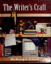 Tapa de The writer's craft