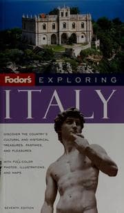 Tapa de Fodor's exploring Italy