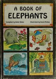 Tapa de A Book of elephants