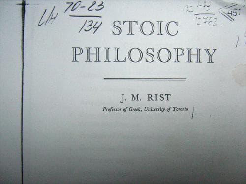 Tapa de Stoic philosophy