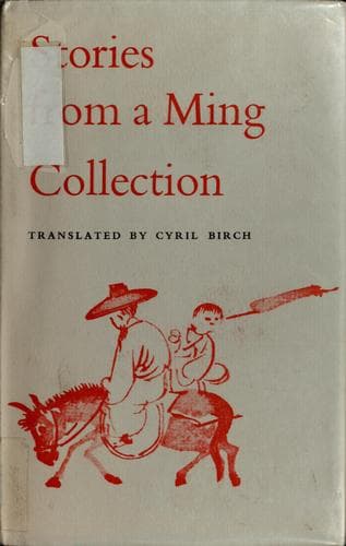 Tapa de Stories from a Ming collection