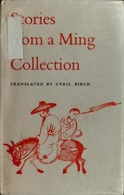 Tapa de Stories from a Ming collection
