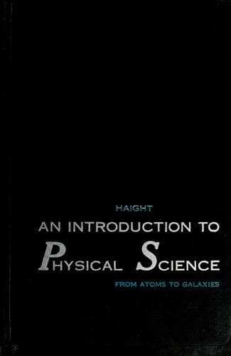 Tapa de An introduction to physical science