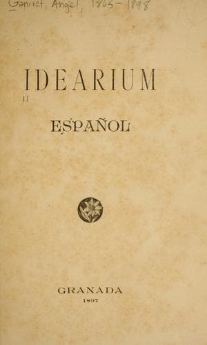 Tapa de Idearium espa©łol