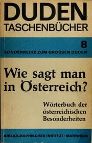 Tapa de Wie sagt man in Österreich?
