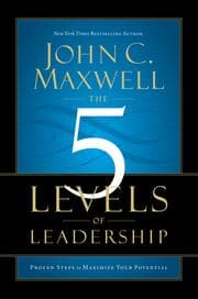 Tapa de The five levels of leadership