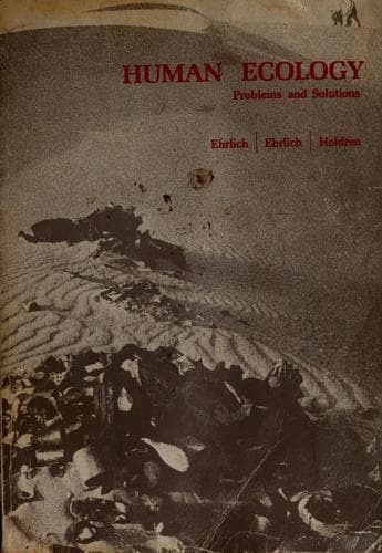 Tapa de Human ecology; problems and solutions