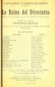 Tapa de La reina del directorio