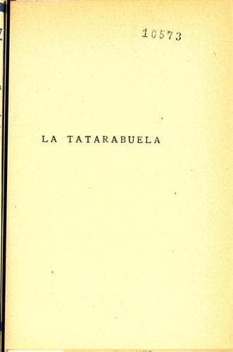 Tapa de La tatarabuela