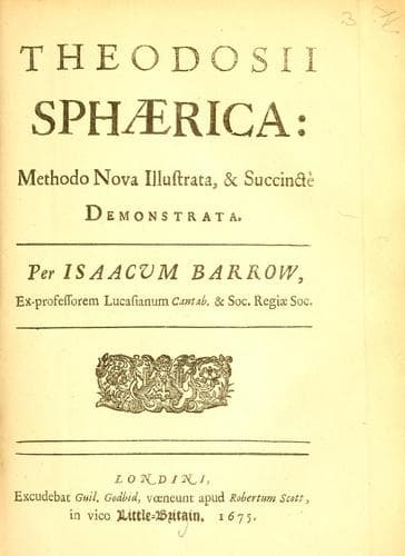 Tapa de Theodosii Sphaerica