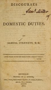 Tapa de Discourses on domestic duties