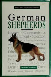 Tapa de A new owner's guide to German shepherds