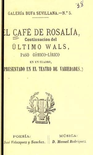 Tapa de El café de Rosalía