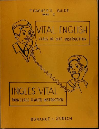 Tapa de Vital English =