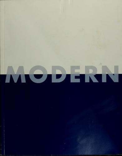 Tapa de What it meant to be modern