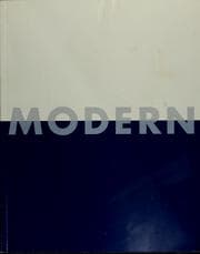 Tapa de What it meant to be modern