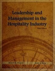 Tapa de Leadership and management in the hospitality industry