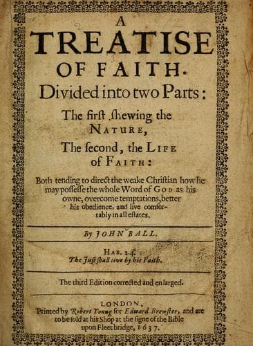 Tapa de A treatise of faith divided into two parts