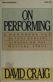 Tapa de On performing