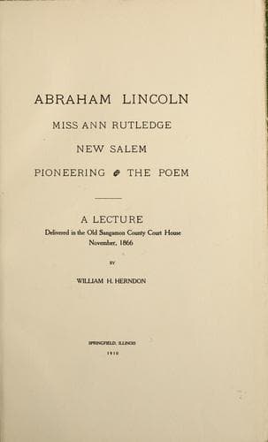 Tapa de Abraham Lincoln