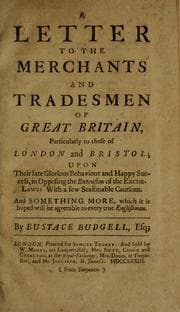 Tapa de A letter to the merchants and tradesmen of Great Britain