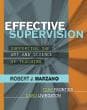 Tapa de Effective supervision
