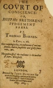 Tapa de The court of conscience, or, Josephs brethrens iudgement barre